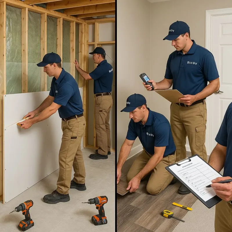 Repairs and Reconstruction process in Windham, NH